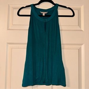 Teal Sleeveless Banana Republic Top